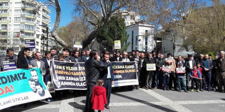 K.Maraş’tan İzzetli Suriye Direnişine Bin Selam