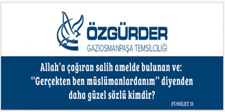 Gaziosmanpaşa Özgür-Der 2017-2018 Faaliyet Dönemi Başladı