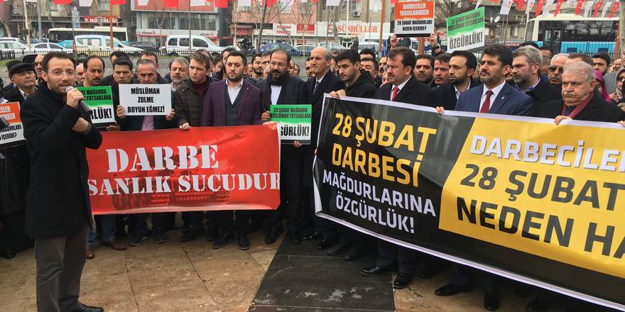 Kahramanmaraş’ta 28 Şubat Mağdurları İçin Özgürlük Eylemi Yapıldı