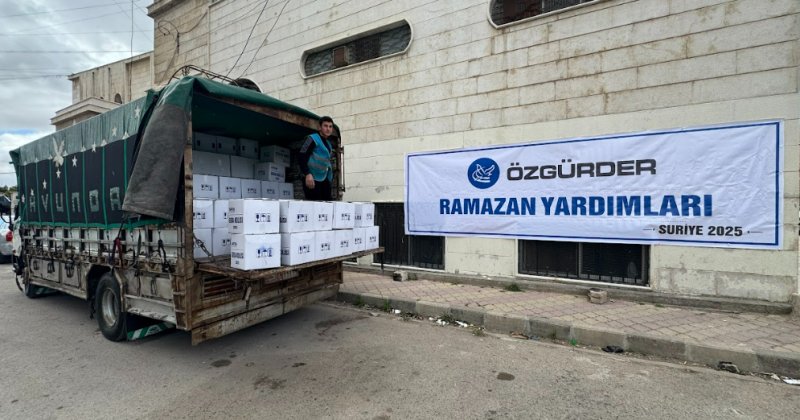 Özgür-Der ve Özgür-Der Gençliği Ramazan’da Suriyeli gaziler ve şehit yakınları ile buluştu