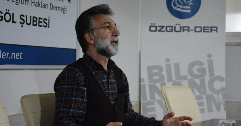 Özgür-Der Bingöl'de “Eğitim Modelinin Kronik Açmazı: Resmî İdeoloji” semineri gerçekleştirildi