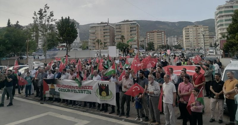 Kahramanmaraş'tan Hamas'a direnişe bin selam