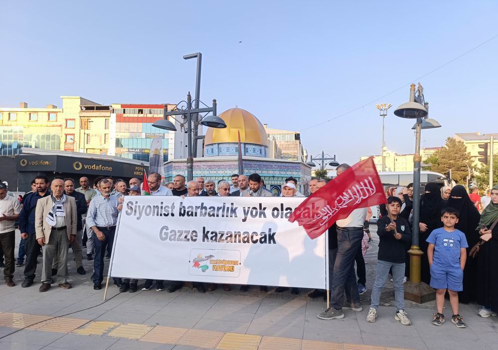 Van Filistin’e Destek Platformu: Ablukayı durdurun, insanlığa yol açın