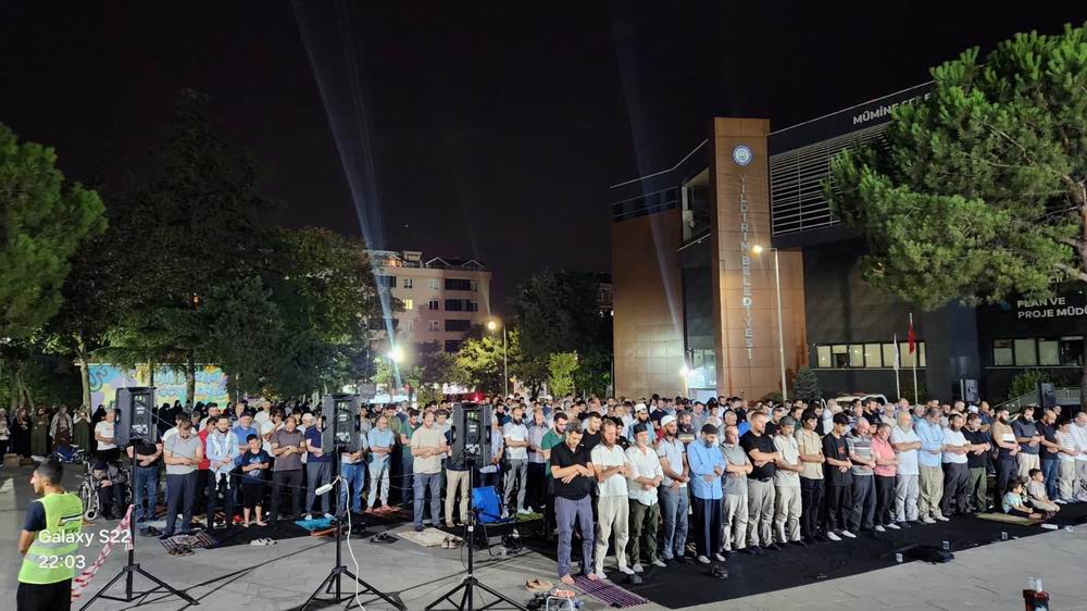 Bursa’da Gazze için eller duaya kalktı