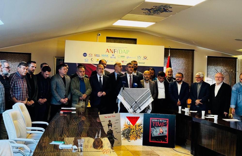 Ankara'daki İslami kuruluşlar, Gazze'ye insani yardım çağrısında bulundu