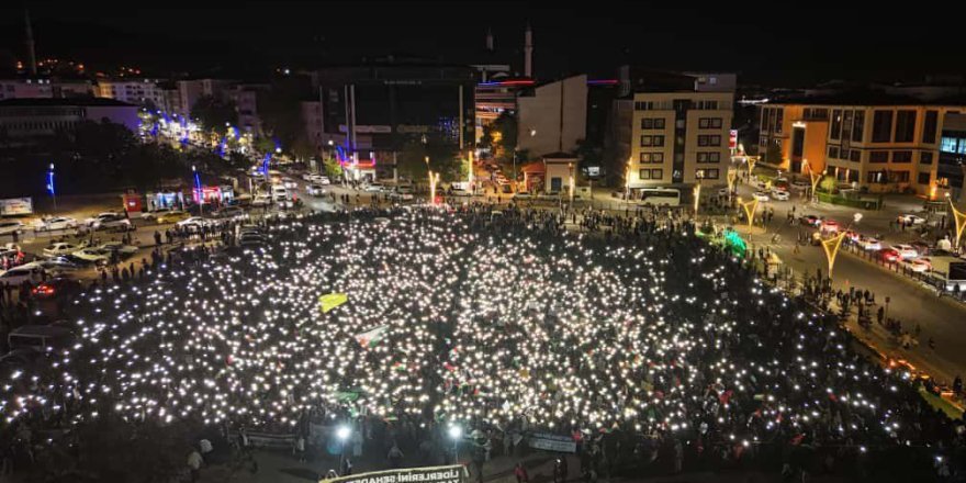 Bingöl’den Gazze’ye Selam: Aksa Tufanı ümmetin uyanış çağrısıdır