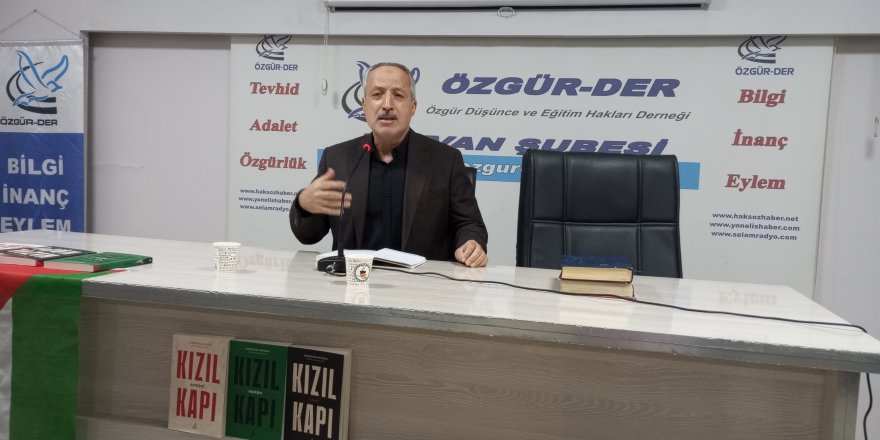 Tatvan'da “İnsanın Anlam Arayışı ve Yeryüzü Halifeliği” semineri yapıldı