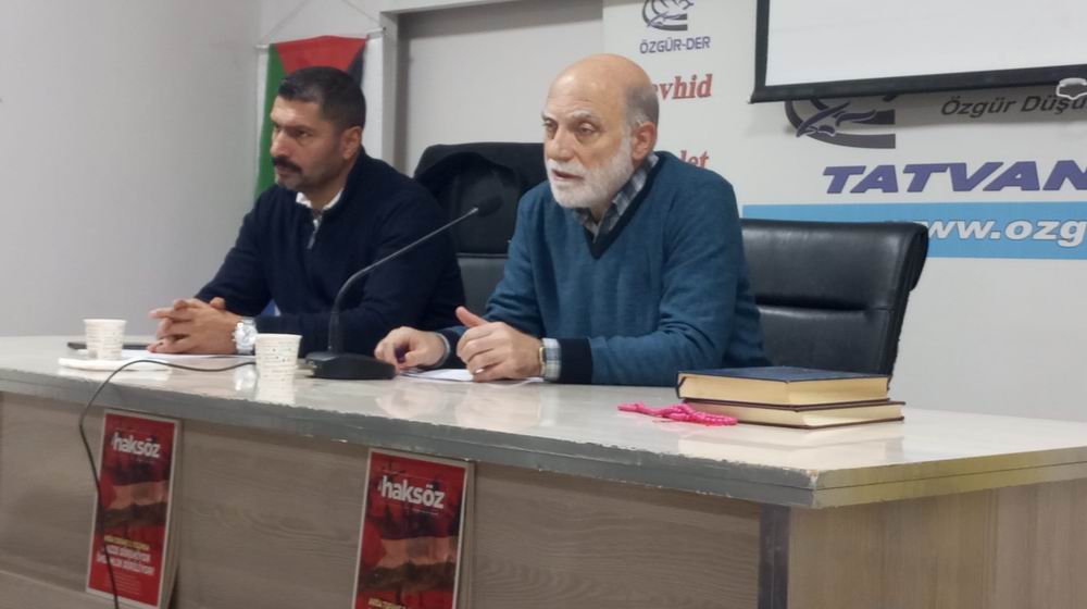 Tatvan Özgür-Der’de ‘’Hakkı ve sabrı yaygınlaştırmak’’ konferansı yapıldı