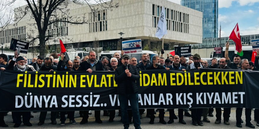 Siyonistlerin Filistinli esirlere yönelik idam yasası Ankara’da lanetlendi