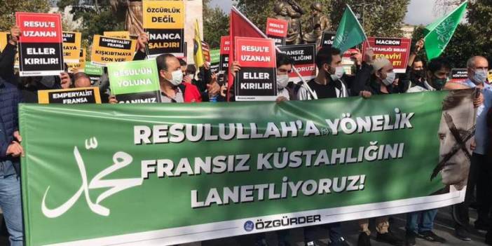 Fransa’nın küstahlığı İstanbul’da lanetlendi